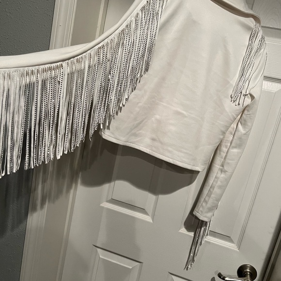 Southern Fried Chics Quit Callin Moto Jacket and Skirt worn once size Medium - Picture 7 of 7